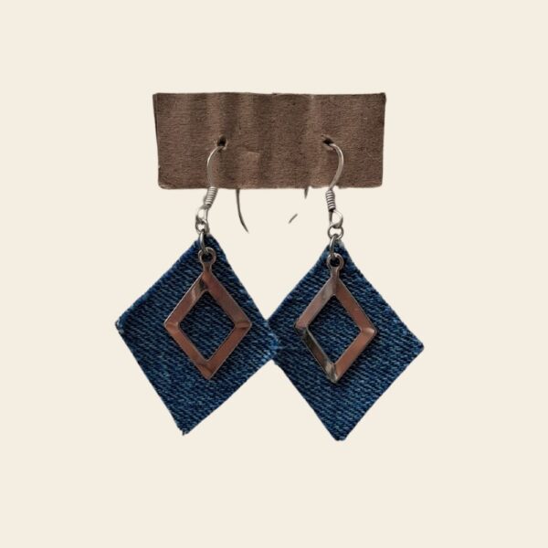 Boucles d'Oreilles Losanges